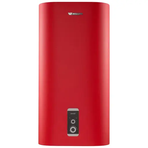 Водонагреватель Willer Grand, 2 кВт, сухой, 80 л, вертикальный, прямоугольный, красный (EV80DR) - фото 1