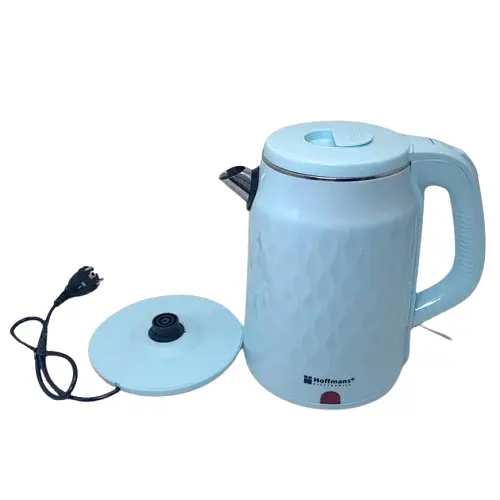 Электрочайник Hoffmans Electronics HM-2542 защита от перегрева с индикатором работы 2,5 л 2000 Вт Голубой - фото 2