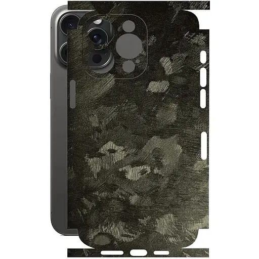 Захисна плівка StatusSKIN для Apple iPhone 15 Pro Max Корпус Вініл Кований метал - фото 1