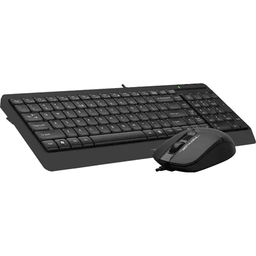 Комплект (клавіатура + миша) A4Tech F1512 USB Black (F1512 (Black)) - фото 2