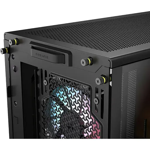 Корпус Corsair FRAME 4000D LCD RS ARGB из закаленного стекла без блока питания, черный (CC-9011326-WW) - фото 5