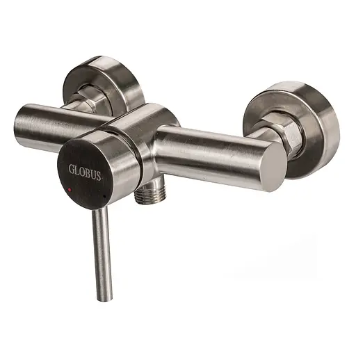 Смеситель для душа Globus Lux Alpen SBT1-105 Нержавеющая сталь - фото 1