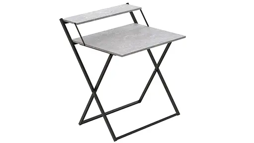 Стіл трансформер Компакт 4 750x790x720 Чорний метал ДСП Бетон 16 мм FRD-104696 - фото 5
