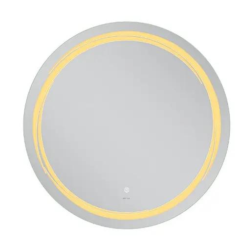 Зеркало Mixxus Premium WAVE MC04-90 (LED Touch, Anti-fog (3-6,5kK)) (MP6637) - фото 4