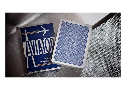 Карти гральні United States Playing Card Company Aviator Standard Index (red blue) (AIRB) - фото 3