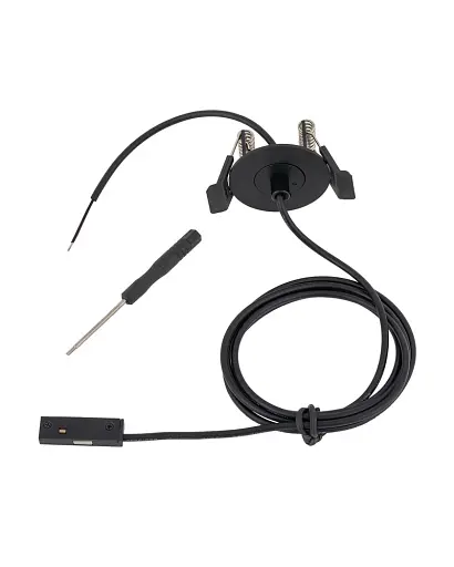 Ввод питания для подвесной магнитной системы Nowodvorski 11738 NANO-LVM Recessed Outside Power Supply IP20 - фото 1