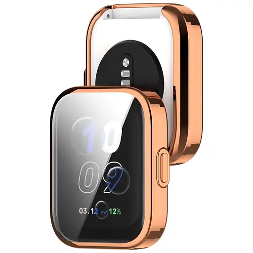 Защитный чехол Tamister для смарт-часов Amazfit Bip 5/5Pro розовое золото - фото 4