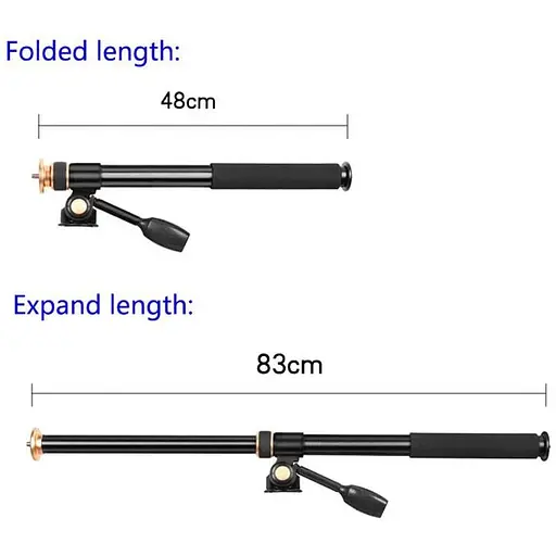 Штанга для штатива Beike QZSD YT02 83 см 3/8'' (86254) - фото 5