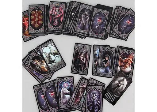 Карты Таро Fournier Готика (Gothic Tarot by Anne Stokes) (ВР_КТГ) - фото 2