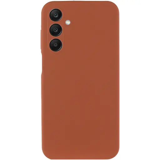 Чехол Silicone Cover Lakshmi Full Camera (AA) Samsung Galaxy M35 5G Коричневый / Brown - фото 2