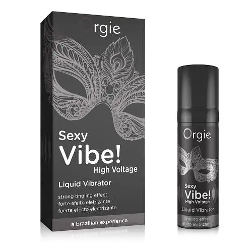 Рідкий вібратор Orgie Sexy Vibe! High Voltage 15 мл