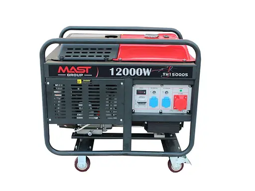 Генератор бензиновий MAST GROUP + газова плитка Orcamp CK-505 + 4 газових картриджа 400 мл (KYH15000S) - фото 2