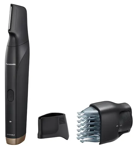 Тример Panasonic для бороди, вусів, голови та тіла чорно-золотий (ER-GD61-K520) - фото 1