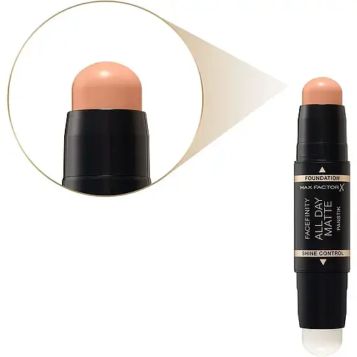 Тональный карандаш-стик Max Factor Facefinity All Day Matte Panstick тон 45 (Warm Almond) 11 г - фото 4