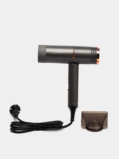 Маленький дорожній складний міні фен Gemei GM-1788 для сушіння укладання волосся компактний електрофен 1800 Вт - фото 3