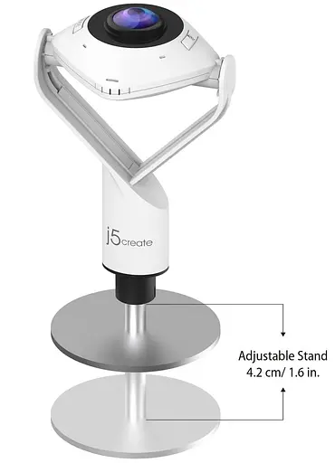 Веб-камера j5create Bеб-камера JVCU360-N USB A/C (JVCU360-N) - фото 2