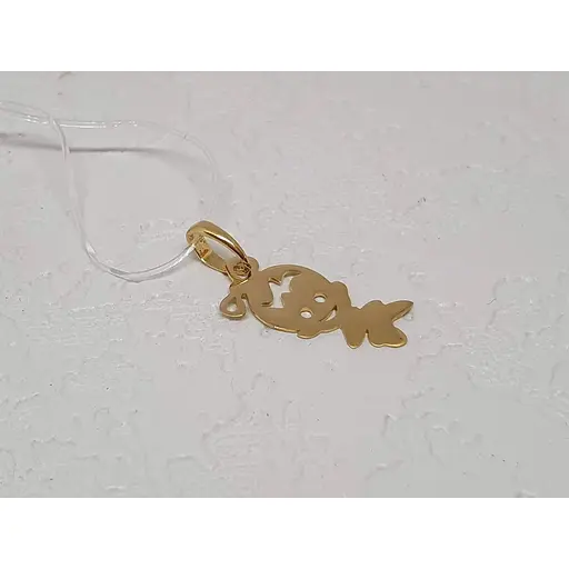 Срібна підвіска Qvaliz Малеча з позолотою. 70300852 - фото 2