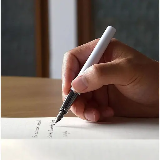 Ручка Kaco Brio K1038 Fountain Pen White [118448] - фото 4