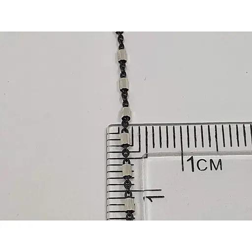 Серебряная цепь Аметист Фантазийное 32С0301ЧЦ 40 - фото 3