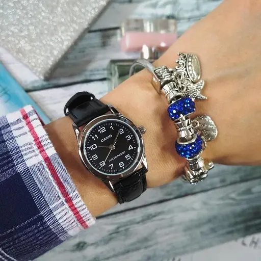 Жіночі годинники наручні жіночі кварцові стильні оригінальні Casio LTP-V001L-1BUDF (модуль №5361) - фото 3