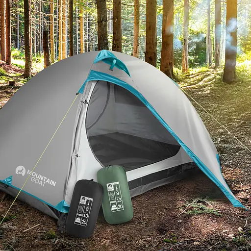 Намет туристичний Mountain Goat Prime Duo 2-місний Grey (P-5905973406550) - фото 14