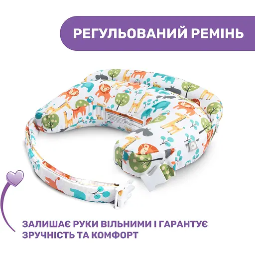 Подушка для годування Boppy Deluxe бірюзово-помаранчева (79912.43) - фото 5