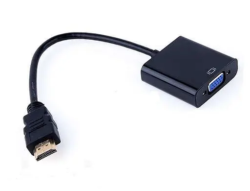 Конвертер Hdmi тато на Vga мама 30 см з аудіо - фото 2
