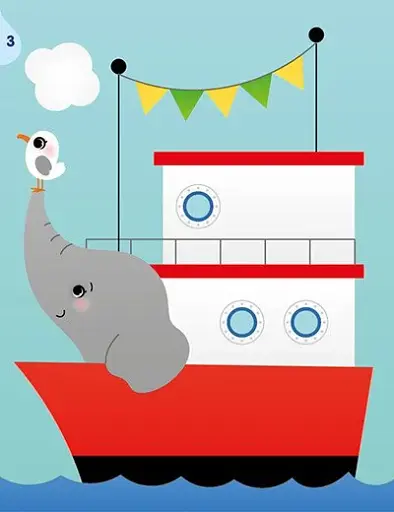 Аплікації наліпками. Машинки - фото 3