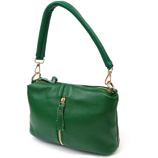 Сумка кожаная женская Vintage 24х15х9.5 см sum0022697 - фото 1