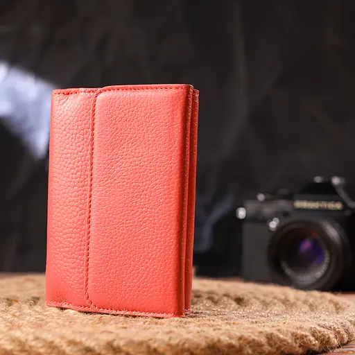 Женский кожаный кошелек Canpellini 12х8.7х1.5 см acs0025104 - фото 7