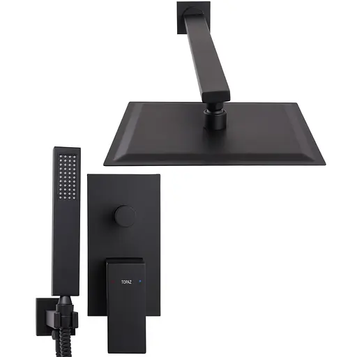 Душевая система Topaz Odiss To-18205-H66-BL, Черный матовый - фото 5