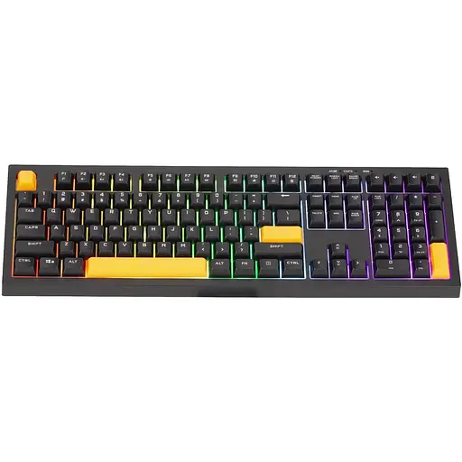 Клавіатура Xtrike Me KB-512 UA Silent switch LED USB Black (KB-512BKUA) - фото 4