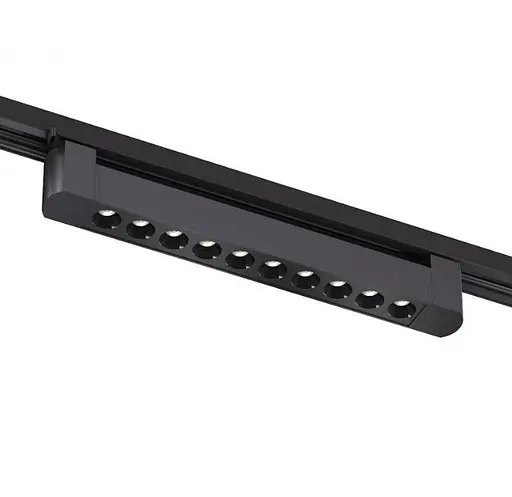 Светильник трековый однофазный KLOODI KD-LINE TURN345 DL 20W 4K BK - фото 1