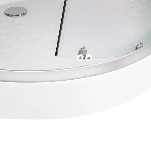 Гидромассажный бокс Lidz Tani SBM90x90.SAT.LOW.FR, стекло Frost 4 мм, Белый, Универсальная, Белый, белый, мелкий (до 20 см) - фото 9