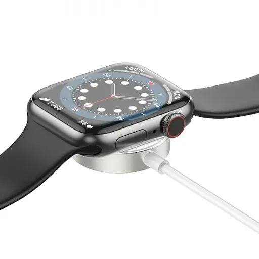 БЗП Hoco CW39 Wireless charger for iWatch (USB) White - фото 3