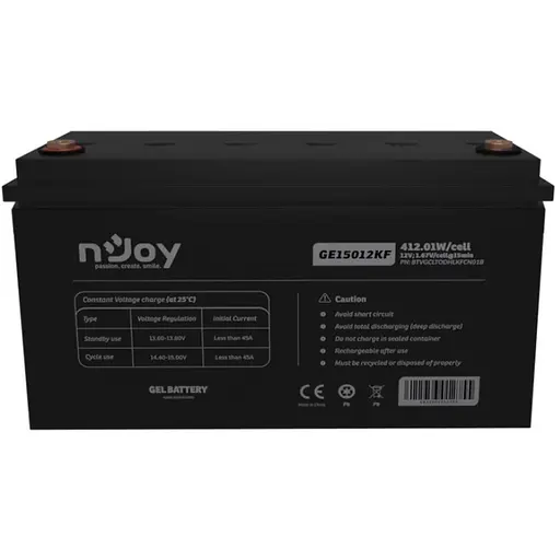 Аккумуляторная батарея nJoy GE15012KF 12V 150AH GEL (BTVGCLTODHLKFCN01B) - фото 2