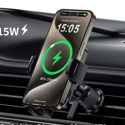 Автодержатель с БЗУ WIWU CH-321 15W - фото 7