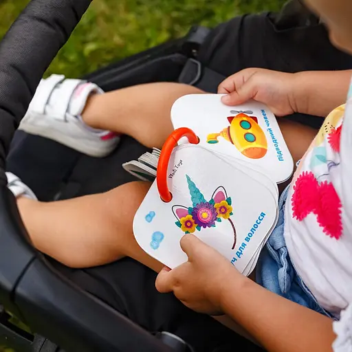 Детские обучающие карточки на кольце Vladi Toys Фигуры и формы Транспорт VT2000-02 - фото 4