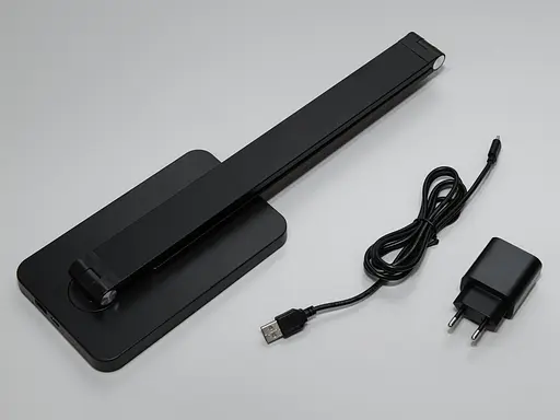 Лед настольная сенсорная лампа в для рабочего стола, 5 Вт, черный - фото 4