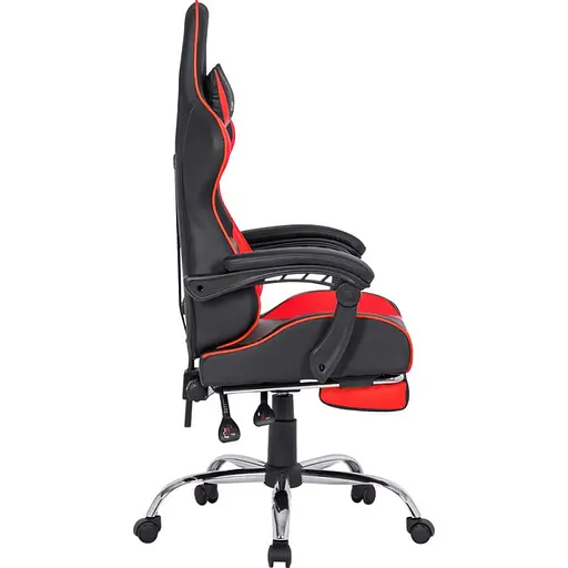 Крісло ігрове Defender Pilot 60 мм поліуретан Black/Red - фото 5