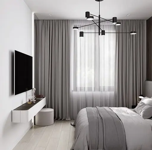 Сучасна чорна LED люстра FLEA з ріжками, що регулюються по осі Line.F DE 31/8 BK - фото 2