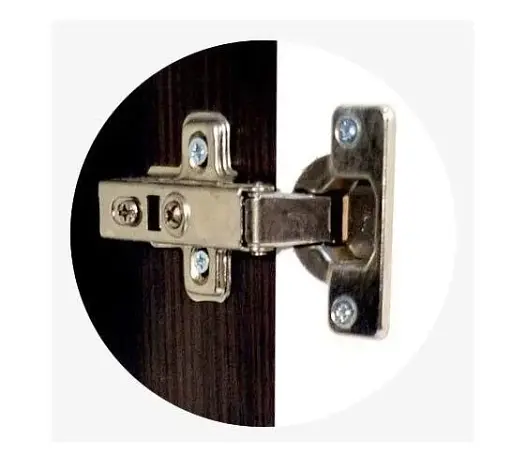 Зеркало ПиК Симпл со шкафчиком и LED подсветкой 60 см правое Венге 30412 - фото 4