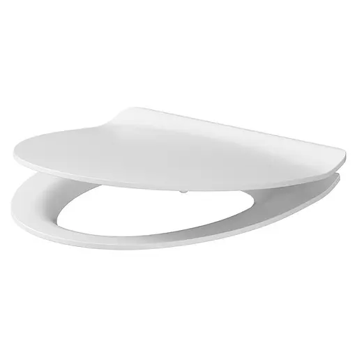 Сиденье для унитаза Cersanit Parva Slim duraplast Soft Close K98-0136, Белый - фото 1