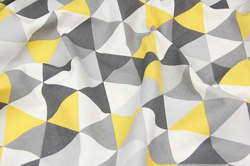 Тканина з тефлоновим просоченням Трикутний принт (від 1 м) - фото 2