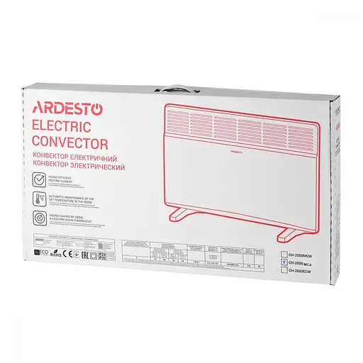 Обігрівач Ardesto CH-2000MCA - фото 7