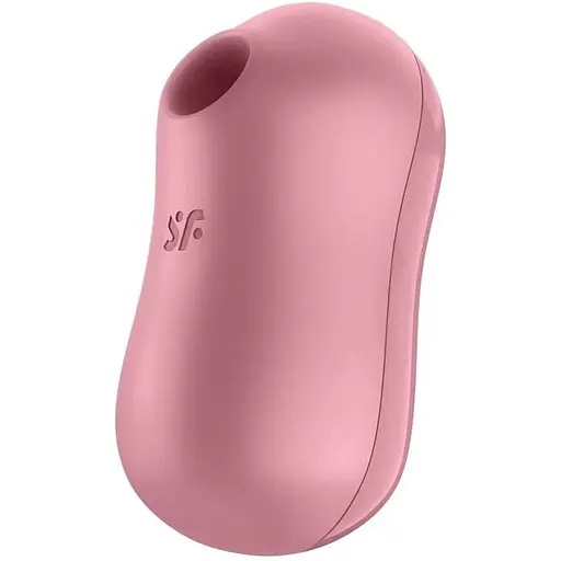 Вакуумний стимулятор клітора з вібрацією Satisfyer Cotton рожевий