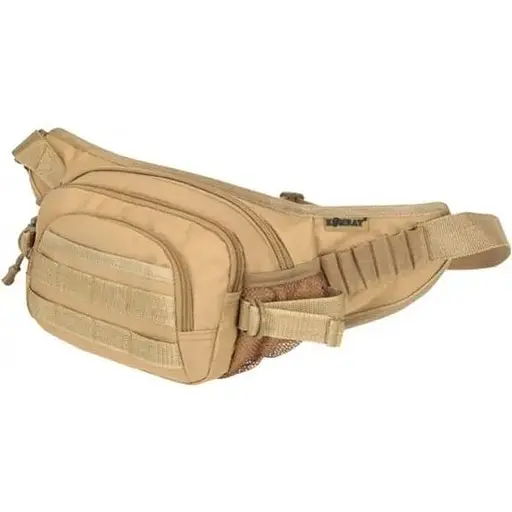 Сумка на пояс Kombat UK Summit Waist Bag 3л Каяот (1000-kb-swb-coy) - фото 2