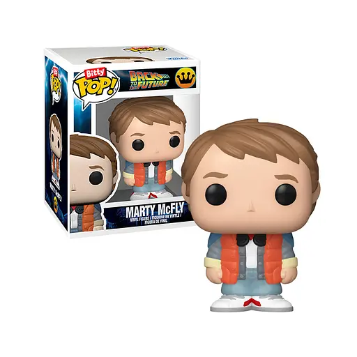 Набор фигурок Funko Bitty Pop! Ride серии Назад в будущее - Марти и Машина времени (85521) - фото 2