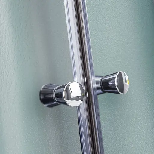 Душевой бокс Lidz Tani SB90x90.SAT.HIGH.FR Frost, Хром матовый, матовый, хром матовый - фото 8