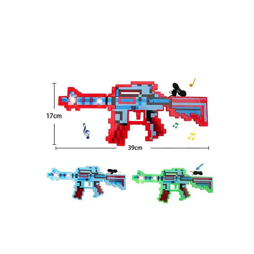 Автомат 0223-2 звук, свет, на батарейках, в пакете (6974902260029) МИКС - фото 2